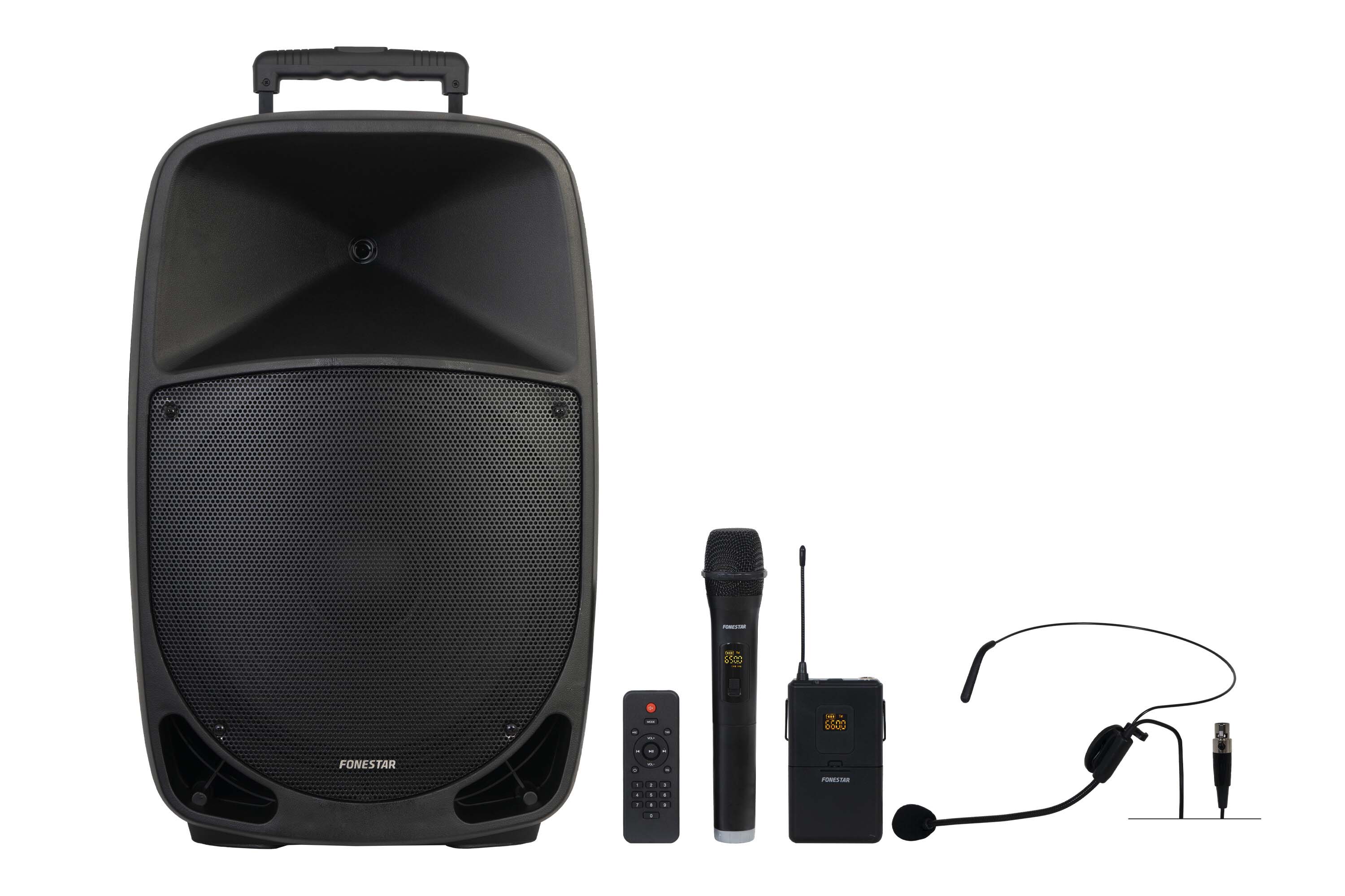 Coluna Amplificada portatil 250W